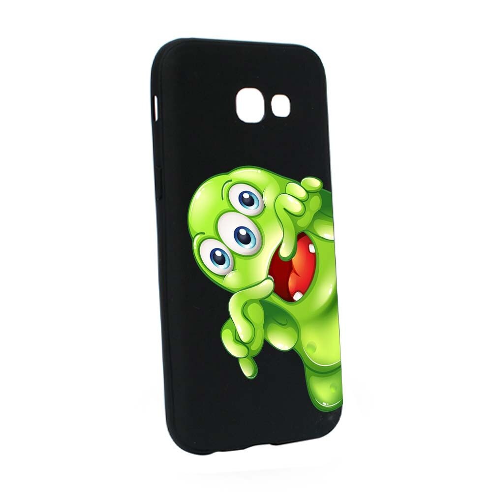 Husa Samsung Galaxy A5 2017, Silicon, Green Monster B60