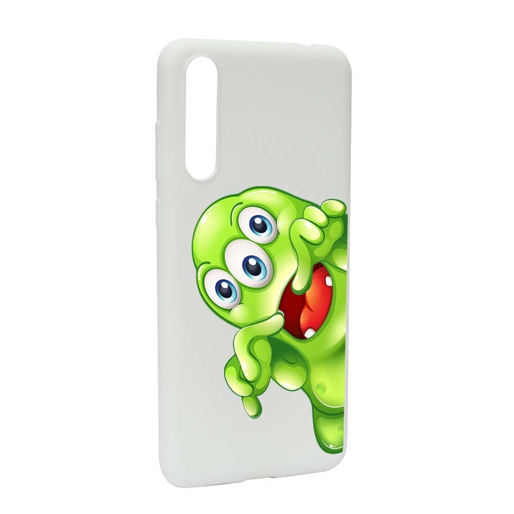 Husa Huawei P20, Silicon, Green Monster W60