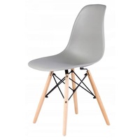 Scaun Modern pentru Bucatarie, Living, Sufragerie sau Exterior, Model PC-005, Culoare Gri
