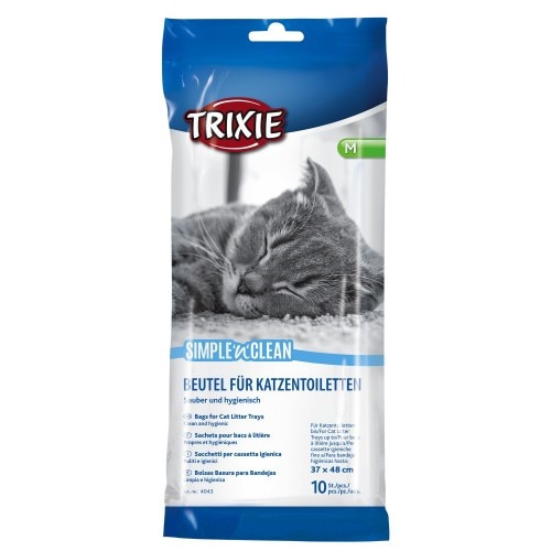 Pungi pentru litiera Trixie Simple'n'Clean M 48 × 37 cm 10 buc 4043