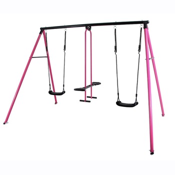 Leagan clasic can can PINK , 4 locuri, cadru metal Leagan clasic can can PINK , 4 locuri, cadru metal