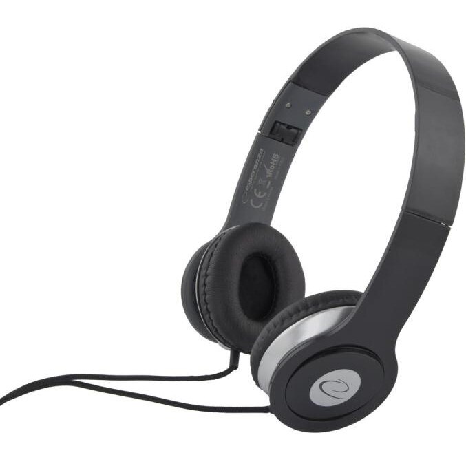 Casti audio cu control volum , Esperanza , EH145R , Techno , stereo