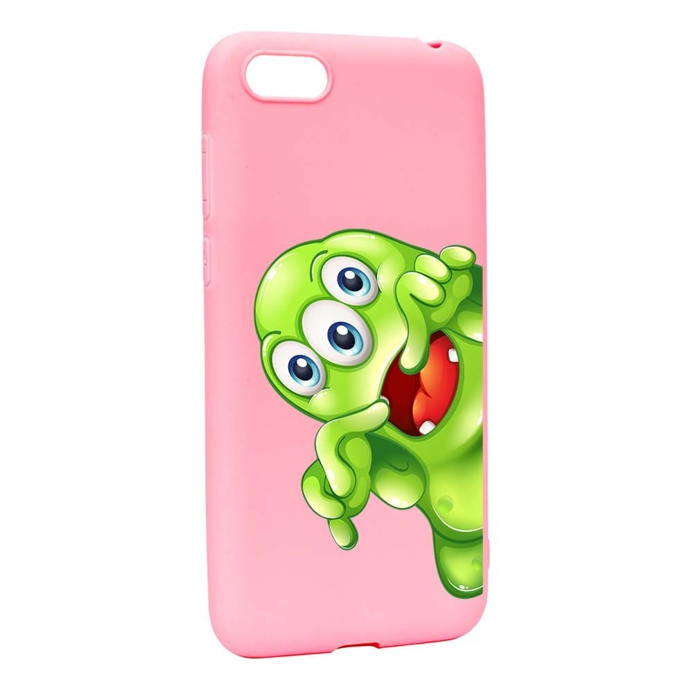 Husa Huawei Y5 2018, Silicon, Green Monster P60