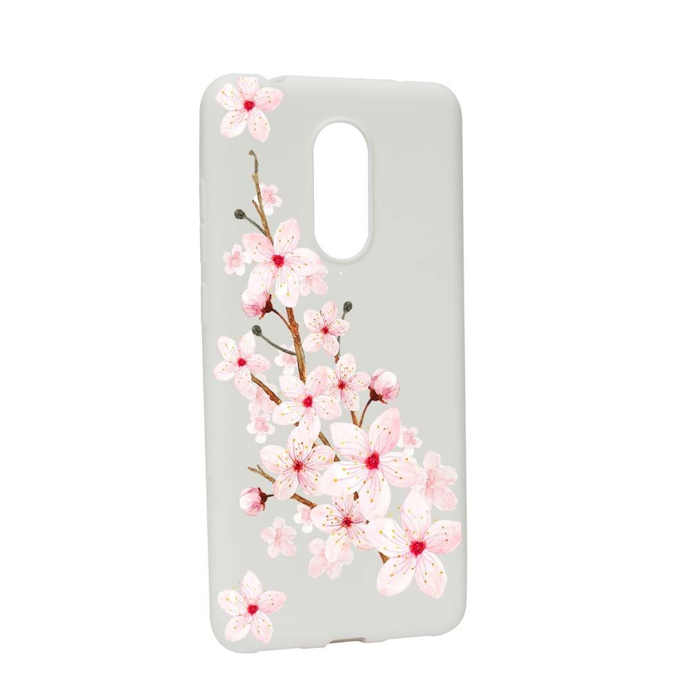 Husa Xiaomi Redmi 5, Silicon, Spring Flower W62