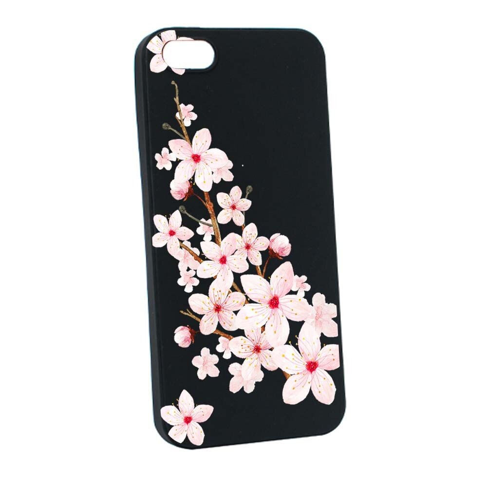 Husa Apple iPhone SE / 5S / 5, Silicon, Spring Flower B62