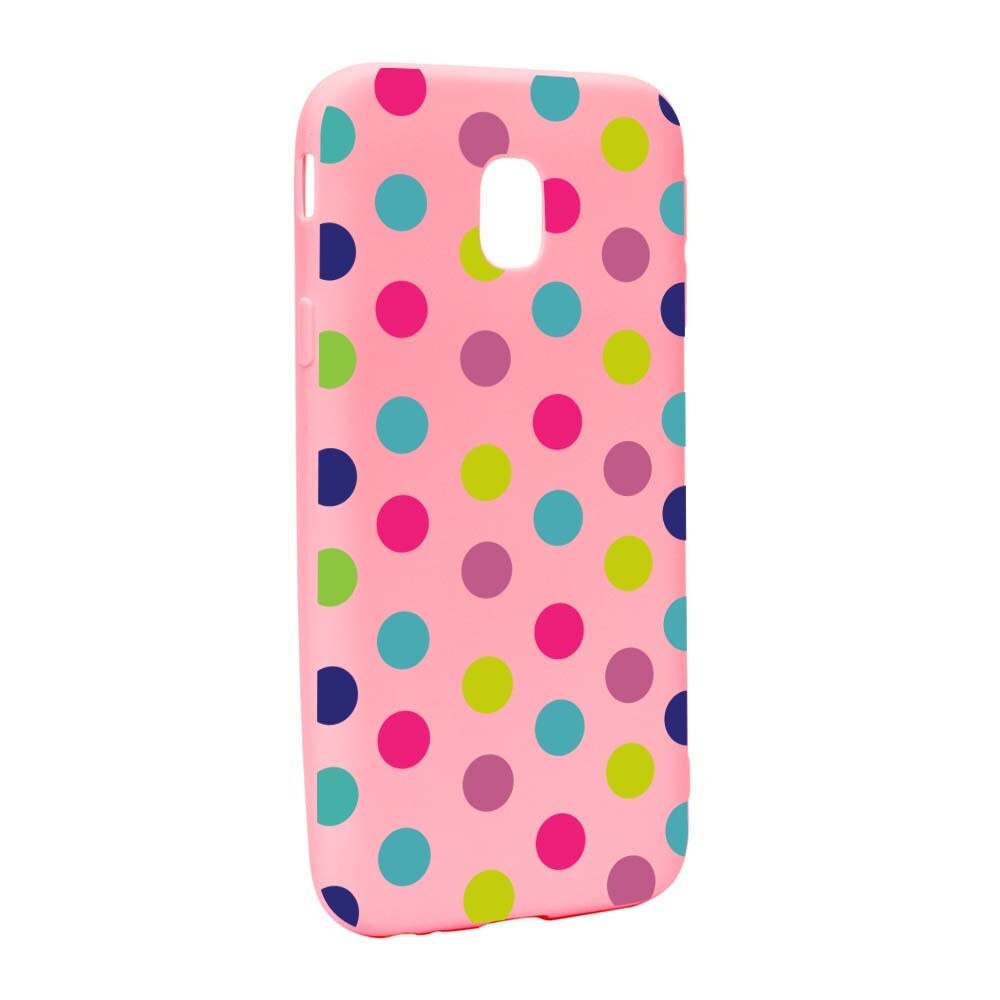 Husa Samsung Galaxy J7 2017, Silicon, Dots Color P61