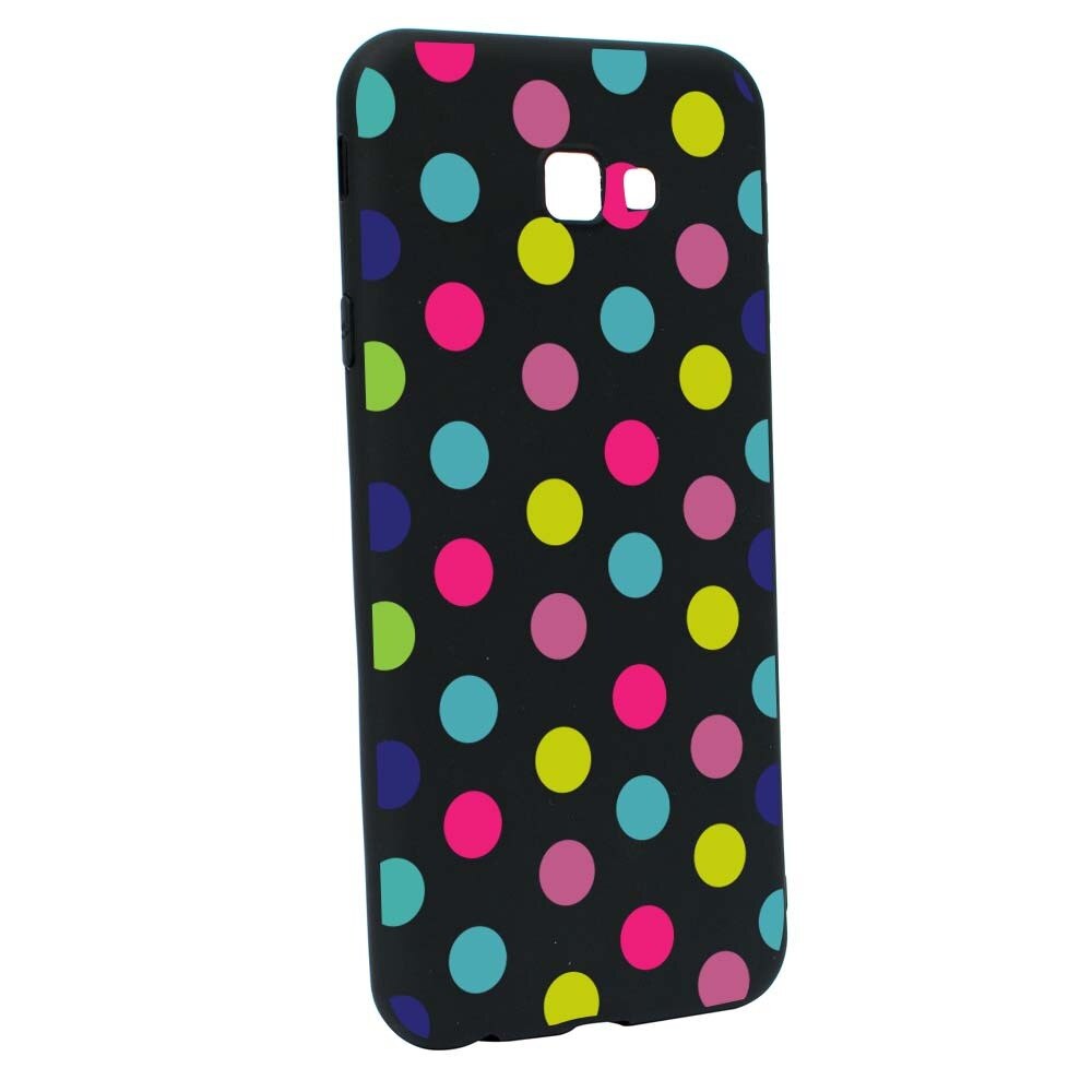 Husa Samsung Galaxy J4 Plus, Silicon, Dots Color B61