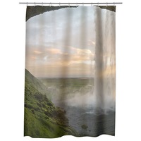 perdea dus cada pentru baie art factory peisaj cu cascada luminata de soare model mare model multicolor decoratiuni baie 150 x 200 cm imagen 21_0_
0