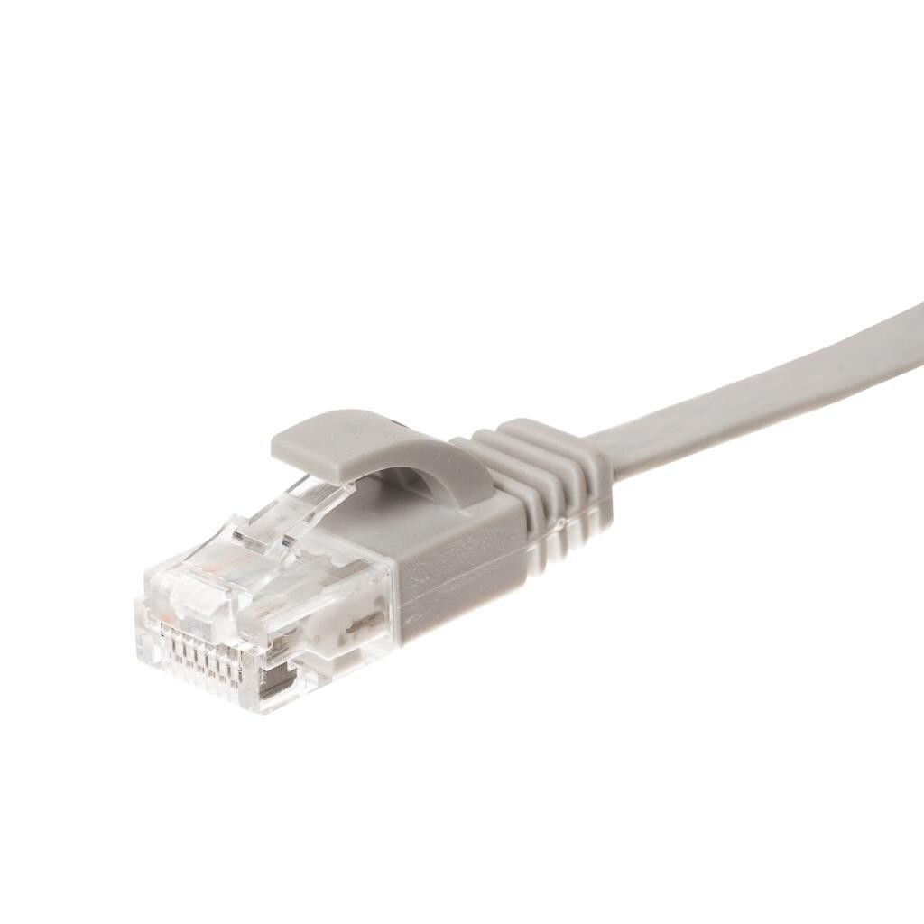 Cablu RJ45 Netrack, 0.25m, gri