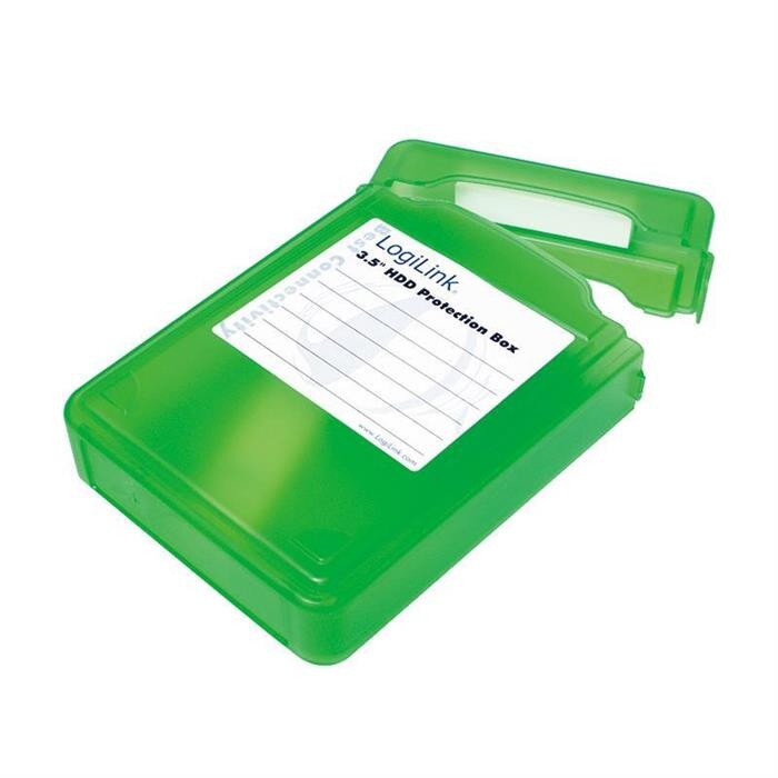Carcasa protectie pentru HDD 3.5'' , LogiLink , verde