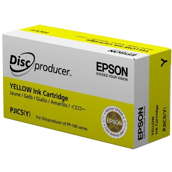 Cartus de cerneala Yellow PJIC5(Y) pentru Epson DiscProducer