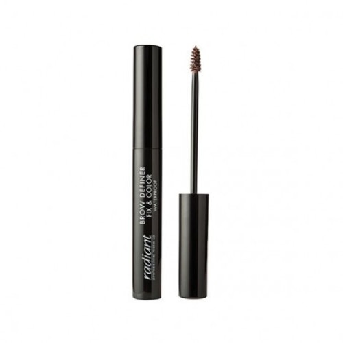 Mascara Sprancene Eyebrow Definer Fix&Color Waterproof ,Radiant,04 Dark Brown,5 ml