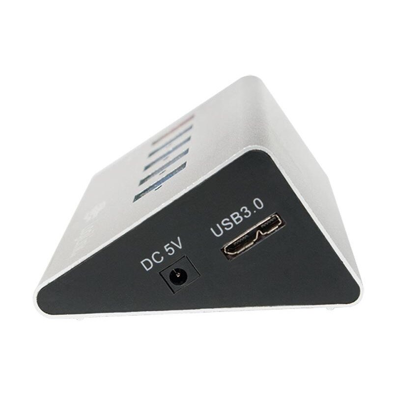 Hub USB cu viteza mare , Logilink ,USB 3.0 , 4 Porturi + 1 port cu incarcare rapida