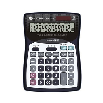 Calculator Platinet PMC326TE,12 digiti,calculare taxe si marja Calculator Platinet PMC326TE,12 digiti,calculare taxe si marja