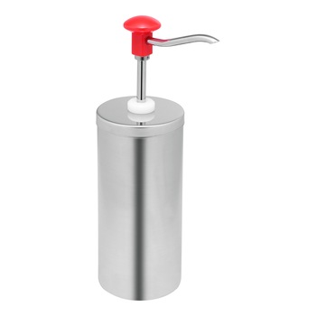 Dispenser pentru sosuri din inox, 2.25l Dispenser pentru sosuri din inox, 2.25l