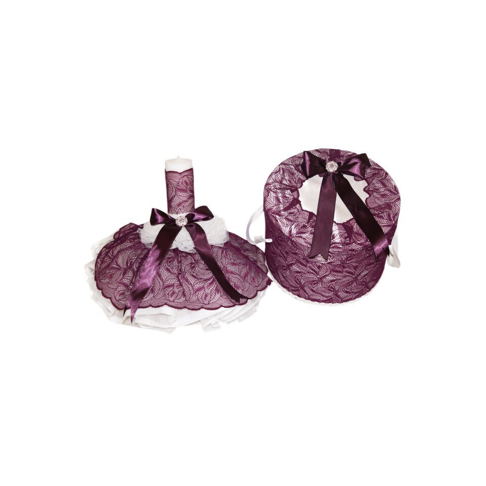 Set lumanare si cutie pentru transport trusou, dae2812