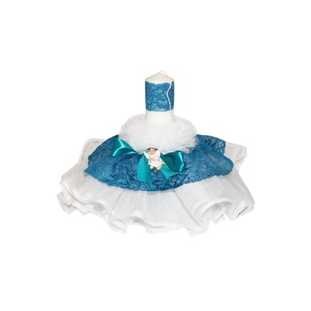 Lumanare pentru botez, dantela, 30x7 cm, dae2830 Lumanare pentru botez, dantela, 30x7 cm, dae2830
