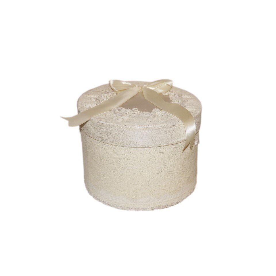 Cutie pentru transport trusou, dantela, 30x25, dae2851