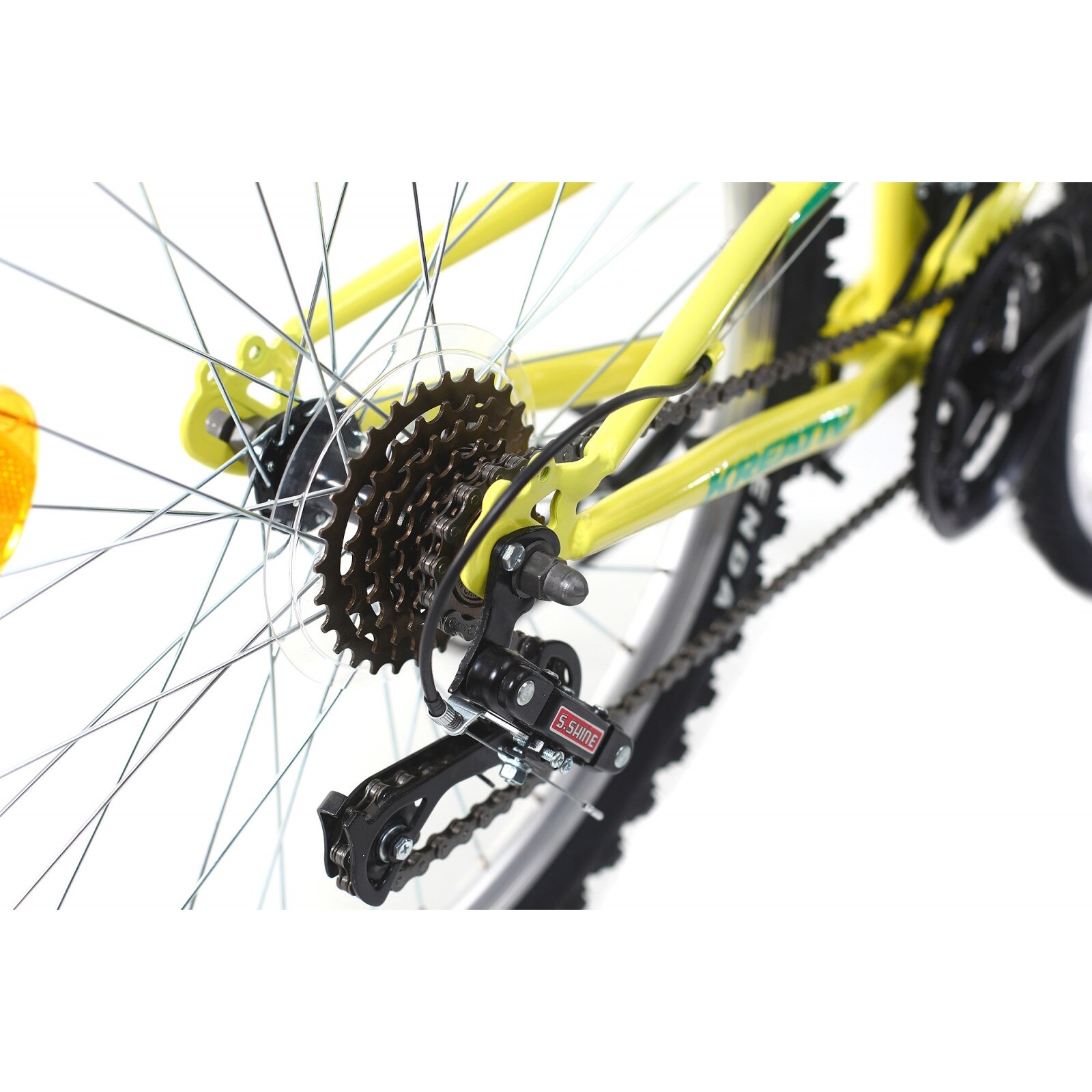 Bicicleta Copii Kreativ 2441 Galben Deschis 24