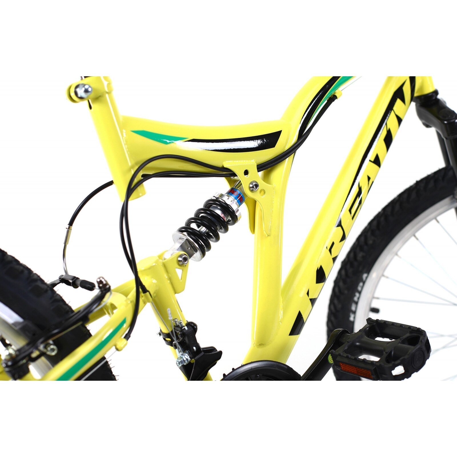 Bicicleta Copii Kreativ 2441 Galben Deschis 24
