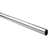 Bara pentru umerase ovala 30x15 mm, crom lucios, lungime 2 m
