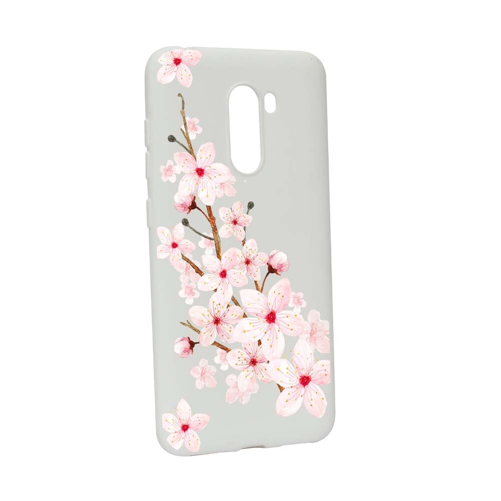 Husa Xiaomi PocoPhone F1, Silicon, Spring Flower W62