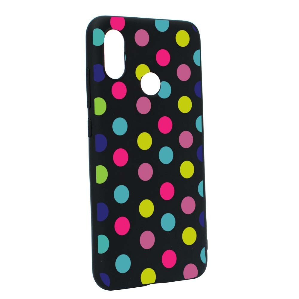 Husa Xiaomi Mi A2 Lite / Redmi 6 Pro, Silicon, Dots Color B61