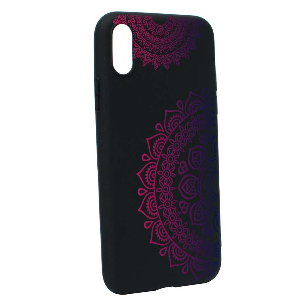 Husa Apple iPhone XS / X, Silicon, Lace Color B63
