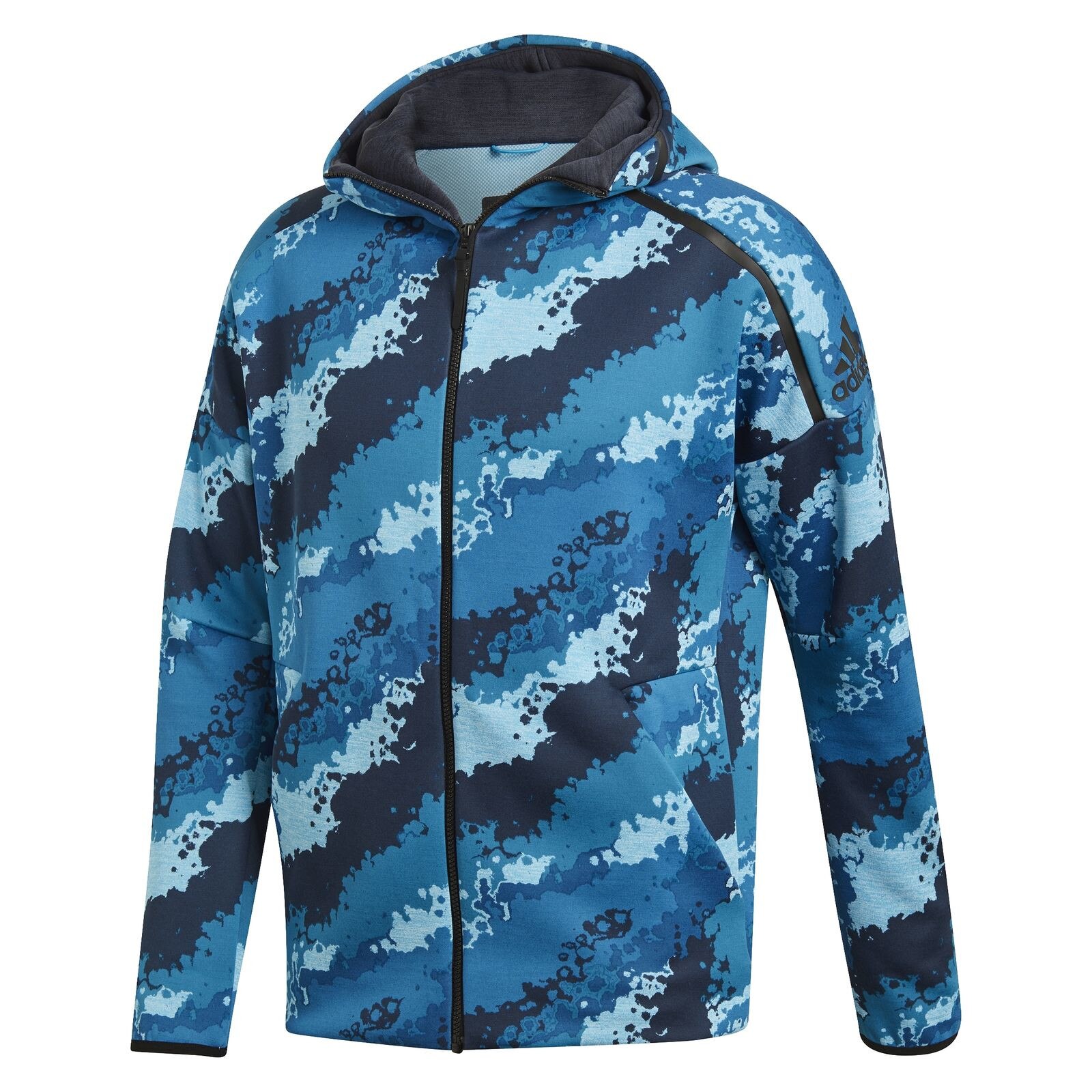 Hanorac Adidas M ZNE hd AOP DP5148 Barbati, Albastru