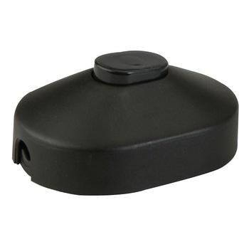 Intrerupator pe fir picior Unitec, 1A, 250V, culoare neagra Intrerupator pe fir picior Unitec, 1A, 250V, culoare neagra