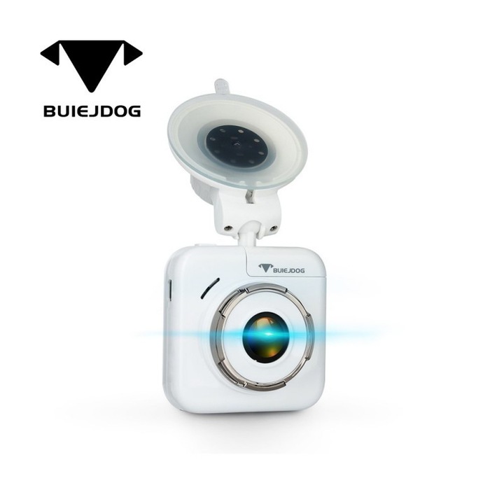 Камера за автомобил BUIEJDOG D12S, (Видеорегистратор) , Бял