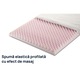 Topper Sleepy, Silver Stress Zero, 7 cm, 72x190 cm