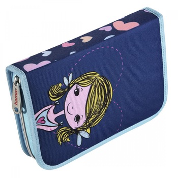 Penar Hama Albastru / roz 4x13.5x13.5x20.5 cm Penar Hama Albastru / roz 4x13.5x13.5x20.5 cm