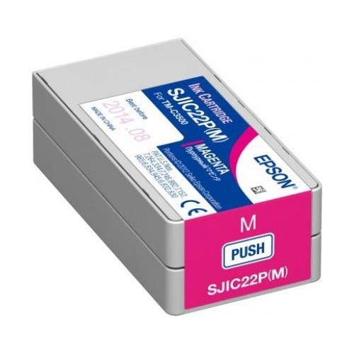 Cartus de cerneala MAGENTA SJIC22P(M) pentru EPSON C3500