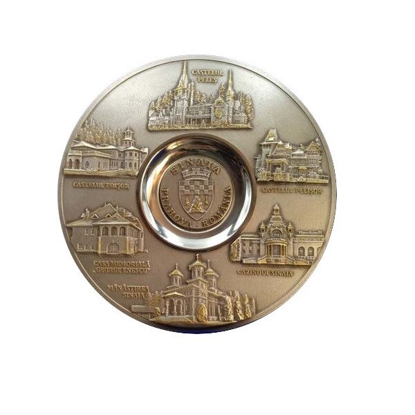 Placheta, Custom, 3D Sinaia, zamac