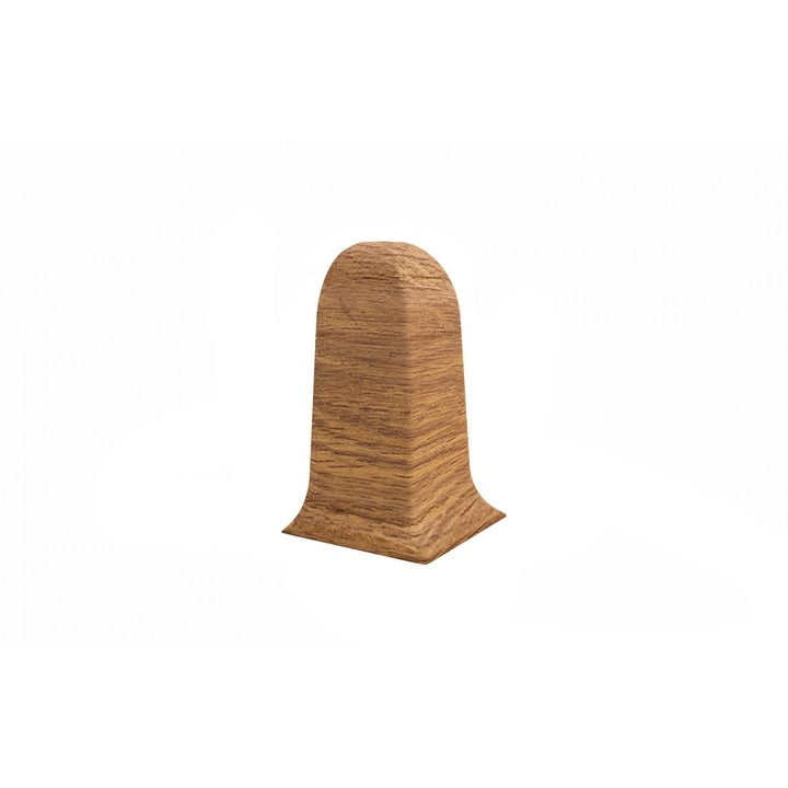 Colt exterior pentru plinta Smart Flex cu canal cablu,537 Stejar Boieresc