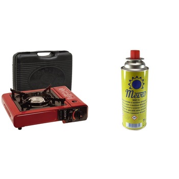 Argaz camping Strend Pro, 2.2 kW cu aprindere piezo + Butelie cadou Argaz camping Strend Pro, 2.2 kW cu aprindere piezo + Butelie cadou