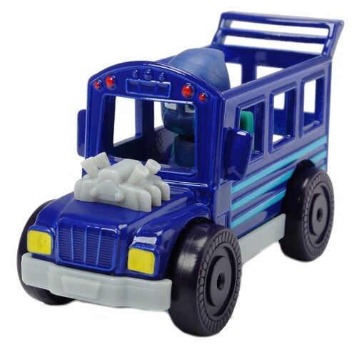 Masina Dickie Toys Eroi in Pijamale Night Ninja Bus cu Figurina