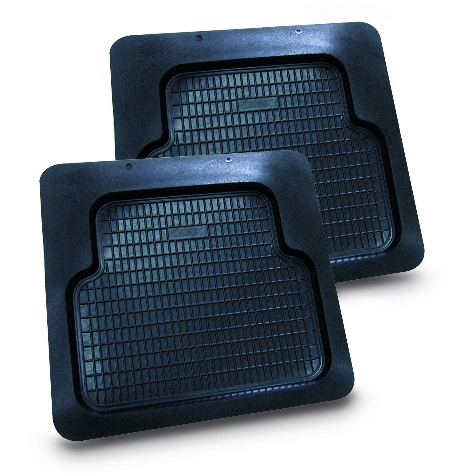 Set alcatuit din doua bucati de covorase pentru partea din spate a masinii cu dimensiunile 50x49 cm