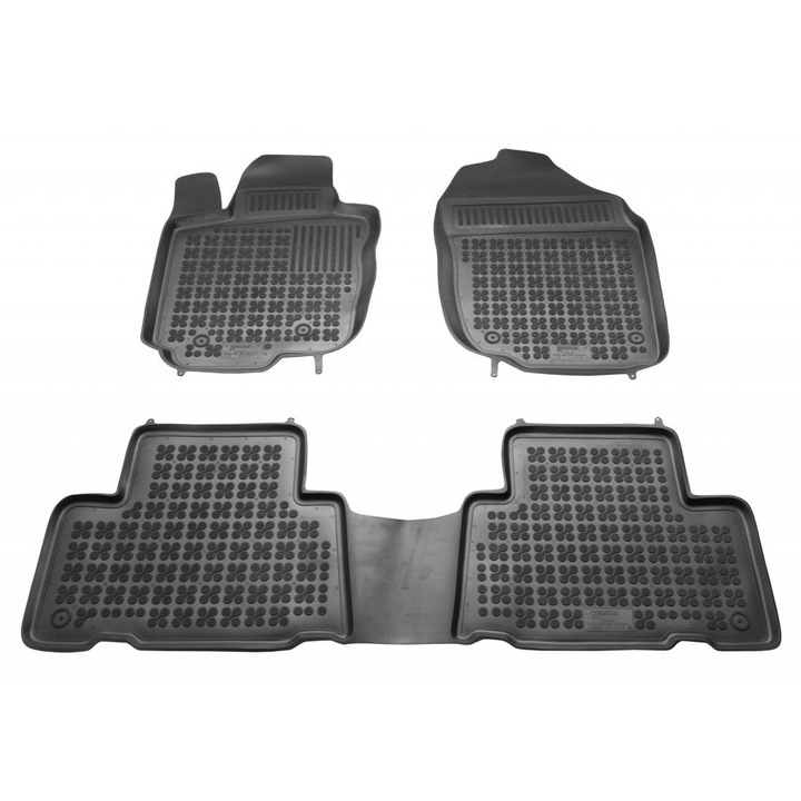 Set 4 covorase/covoare dedicate Toyota Rav4 an 2006 - 2012, din cauciuc antiaderent stil tavita calitate de TOP