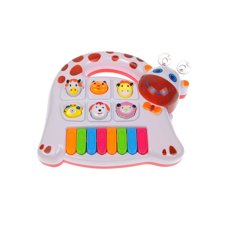 Pianina girafa de jucarie pentru copii 0000028