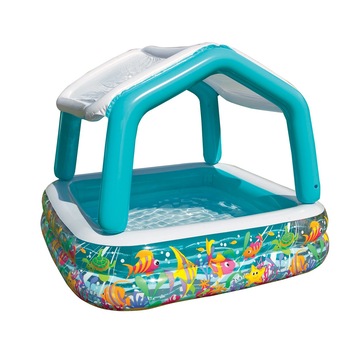 Piscina gonflabila copii Intex Sun shade, 158 x 158 x 121 cm Piscina gonflabila copii Intex Sun shade, 158 x 158 x 121 cm