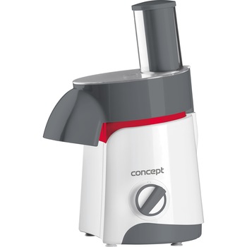 Razatoare electrica Concept ES1000, 200 W, 6 discuri, Alb/Gri Razatoare electrica Concept ES1000, 200 W, 6 discuri, Alb/Gri