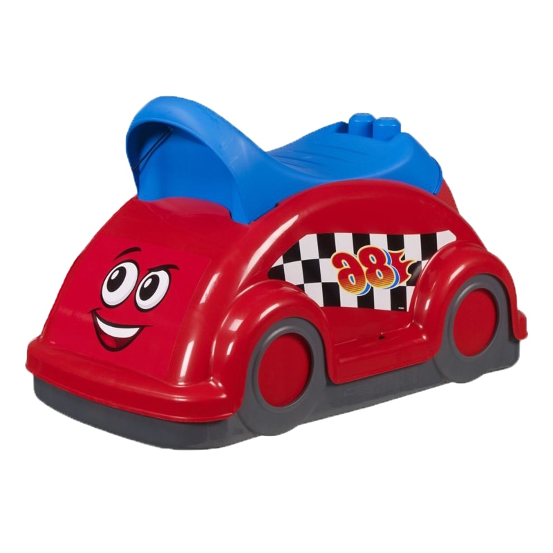 Masinuta actionata cu picioarele pentru copii Mega Bloks 8537RO, Rosu