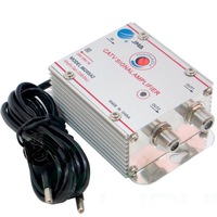 Amplificator semnal TV, CATV cu 2 iesiri