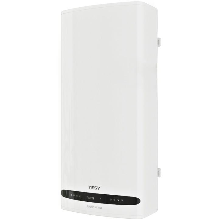 Електрически бойлер TESY BelliSlimo Cloud, Wi-Fi, 2200 W, 50 л, Контрол чрез интернет, Реверсивен, GCR 502722 E31 ECW