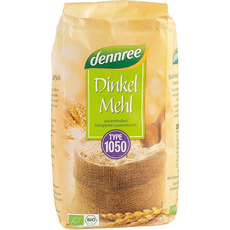 Faina din grau spelta ECO (tip 1050) 1 kg - Dennree