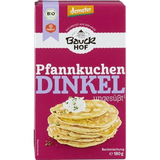 Mix de Faina pentru Clatite Spelta Demeter Bio 180gr Bauck Hof