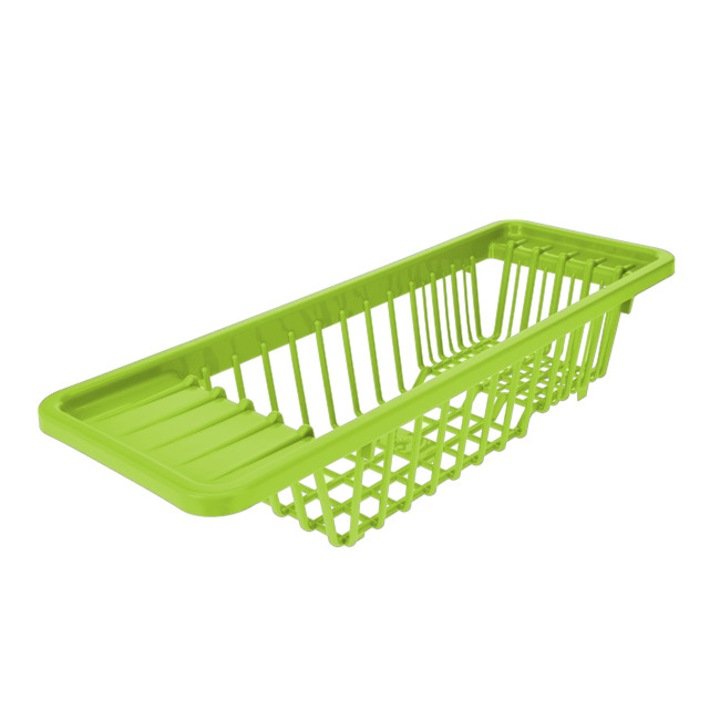 Scurgator vase pentru chiuveta Excellent Houseware, plastic, 45x16x10 cm, verde