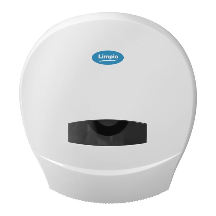 Dispenser hartie igienica Limpio DP1100JW2, plastic, inchidere cu cheie, alb